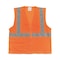 Pip Hi-Vis Safety Vest 2XL Class 2 , Hook & Loop 0 Pockets 302-MVGOR-2X - alternate 1
